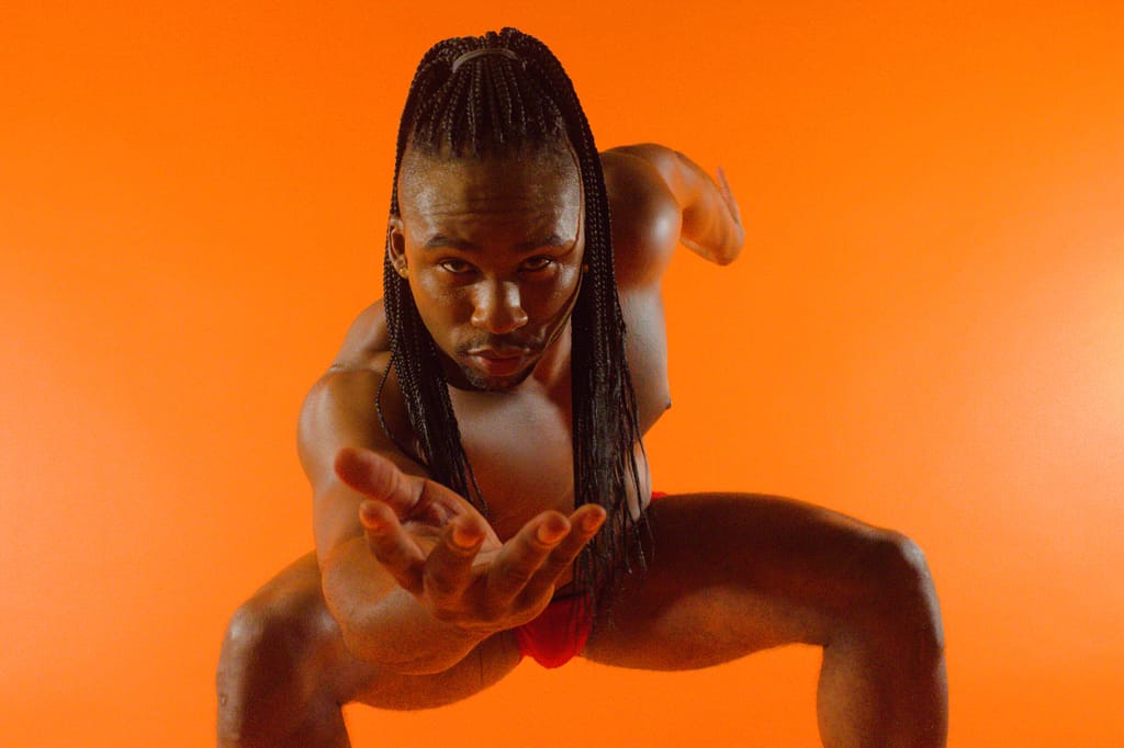 Studio photography session with Chicago Gogo Performer Ivan Tequila
